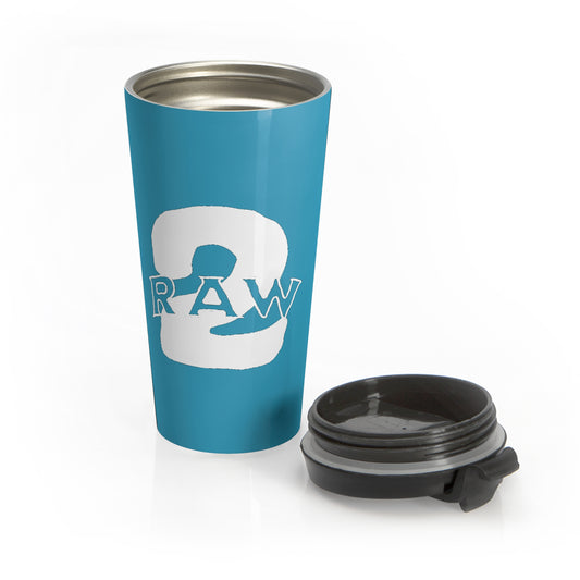 2Raw Stainless Steel Travel Mug
