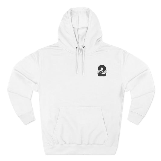 2Raw Black Logo Hoodie