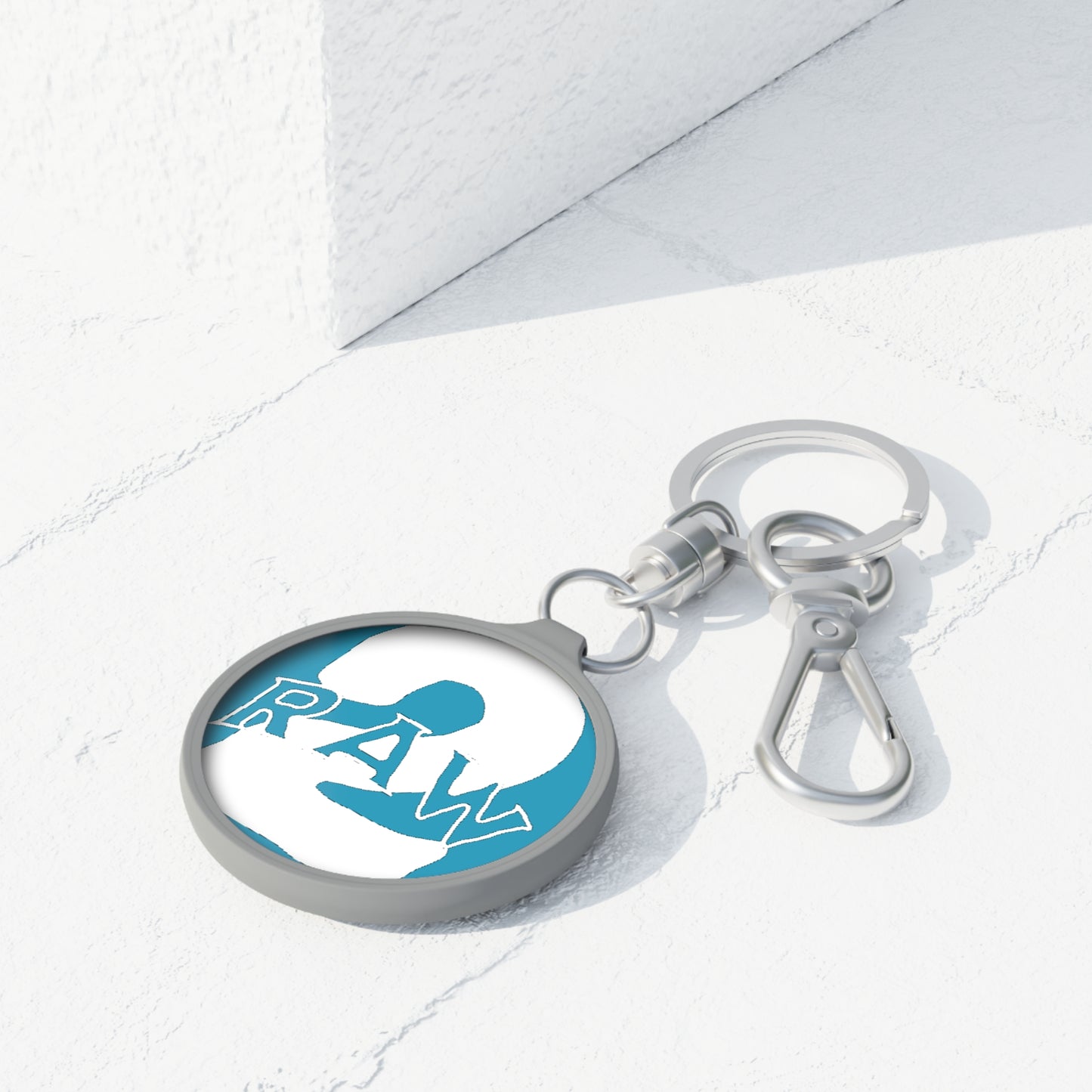 2Raw Keyring Tag