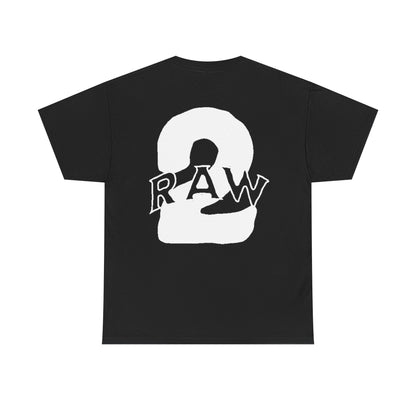 2Raw White Heavy Cotton T-Shirt