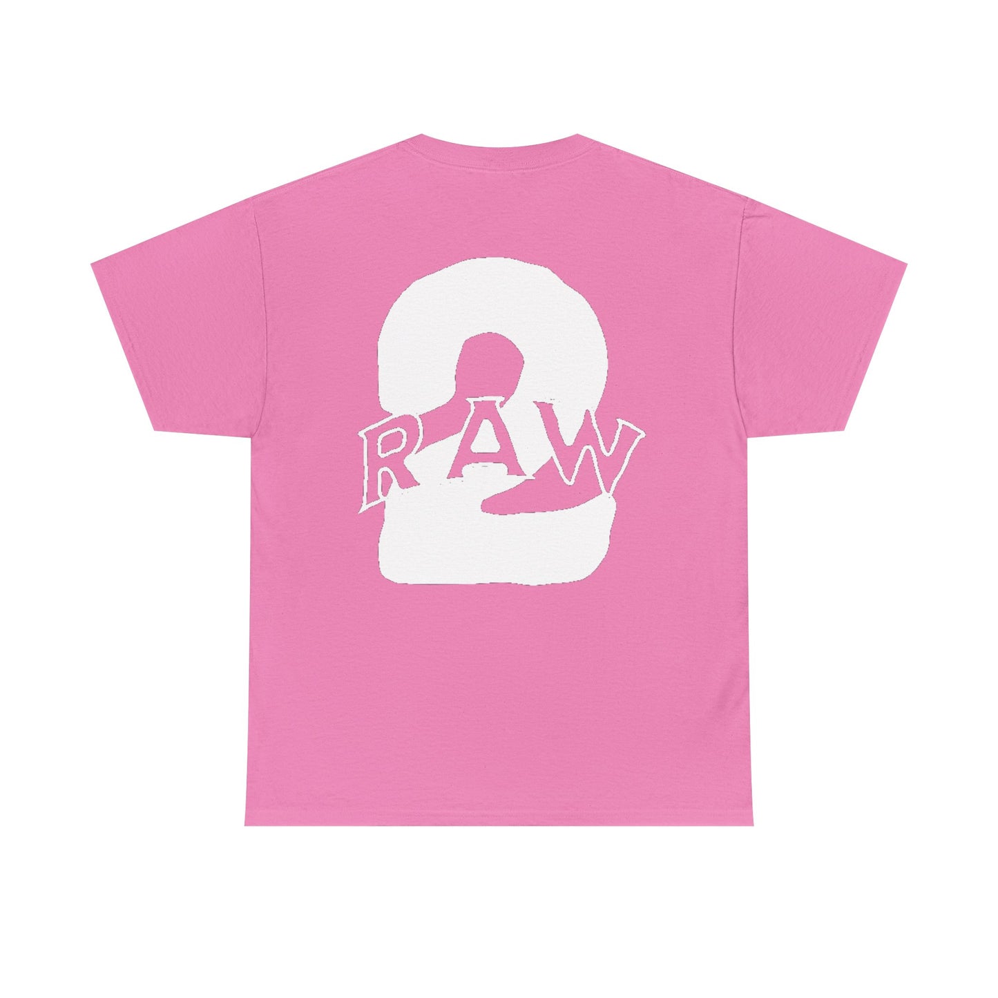 2Raw White Heavy Cotton T-Shirt