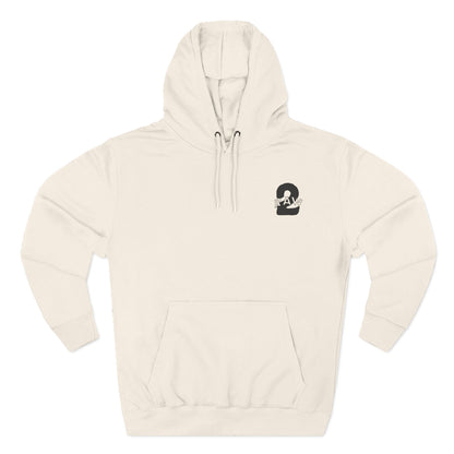2Raw Black Logo Hoodie