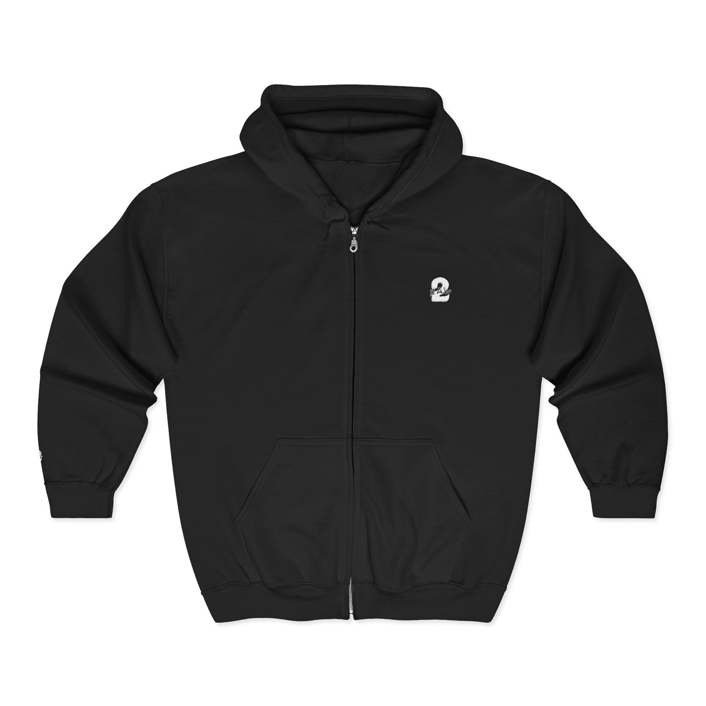 2Raw Full Zip Hoodie Black (Limited )
