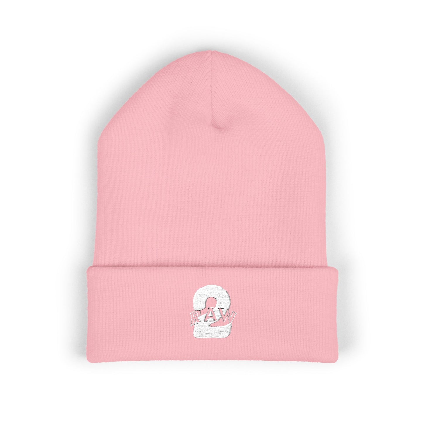 2Raw Embroidered Beanie