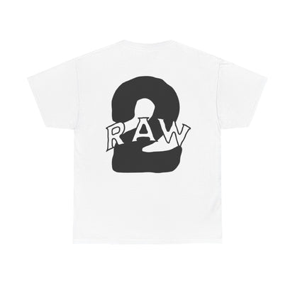2Raw Black Heavy Cotton T-Shirt
