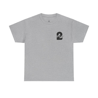 2Raw Black Heavy Cotton T-Shirt