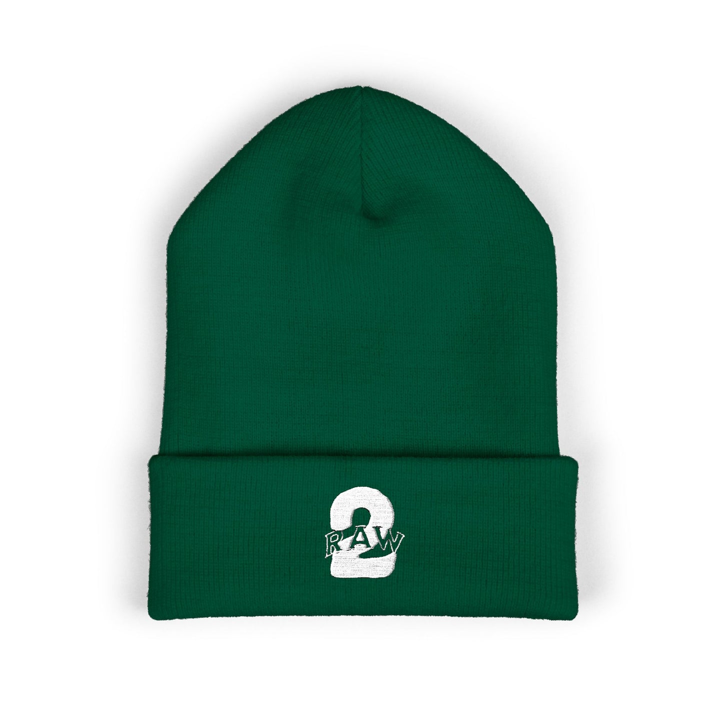 2Raw Embroidered Beanie