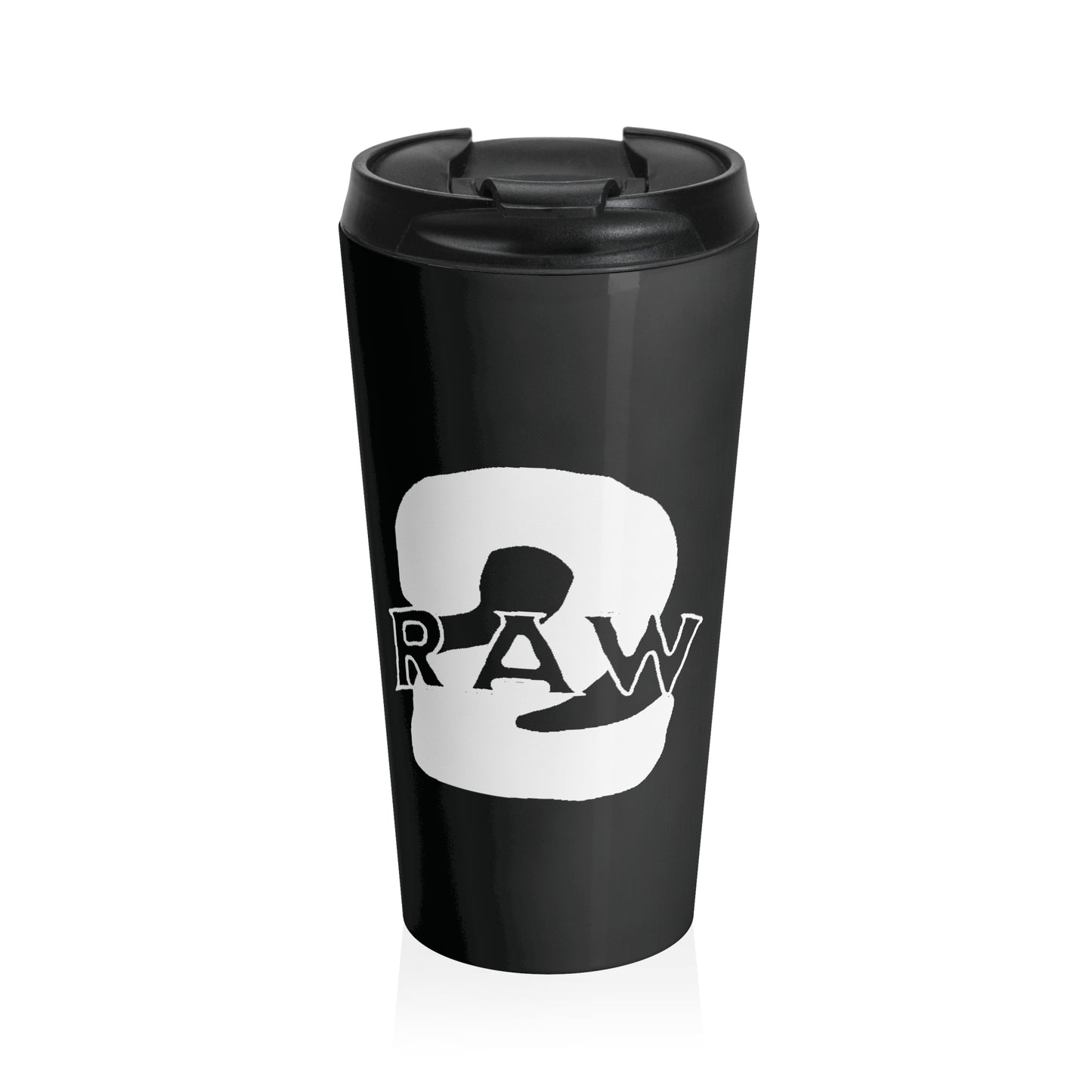 2Raw Stainless Steel Travel Mug