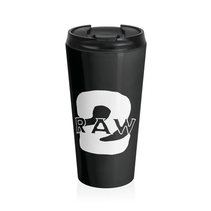 2Raw Stainless Steel Travel Mug
