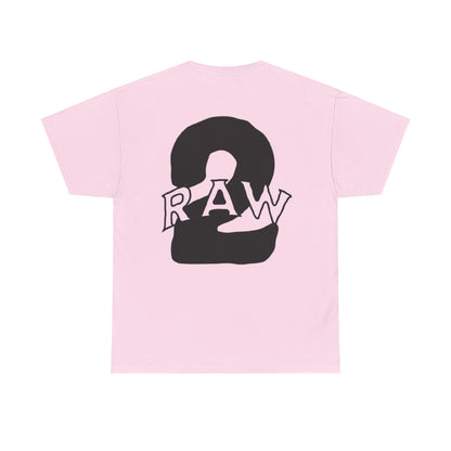 2Raw Black Heavy Cotton T-Shirt