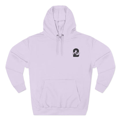 2Raw Black Logo Hoodie