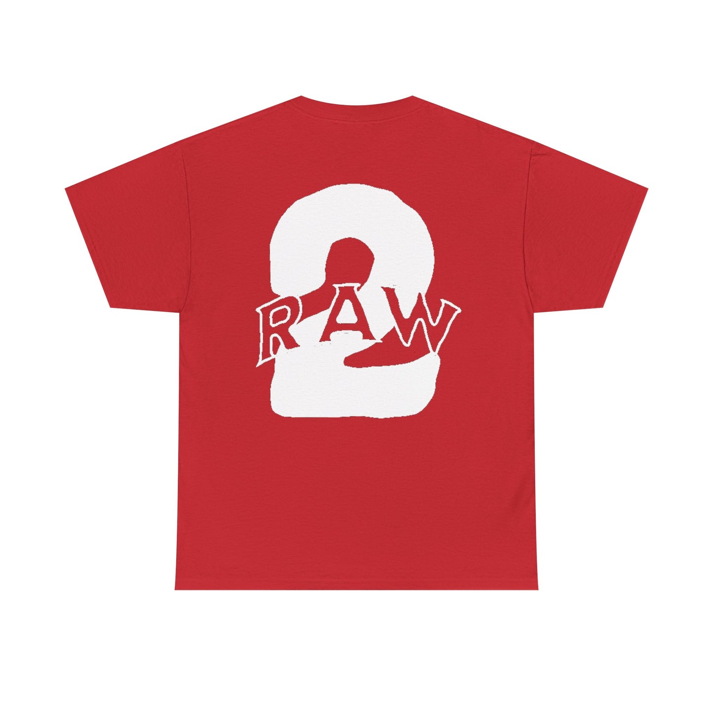 2Raw White Heavy Cotton T-Shirt