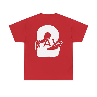 2Raw White Heavy Cotton T-Shirt