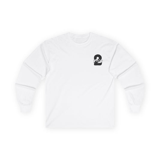 2Raw Black Logo Long Sleeve Tee