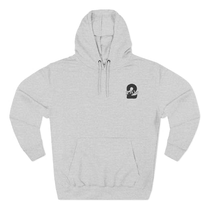 2Raw Black Logo Hoodie
