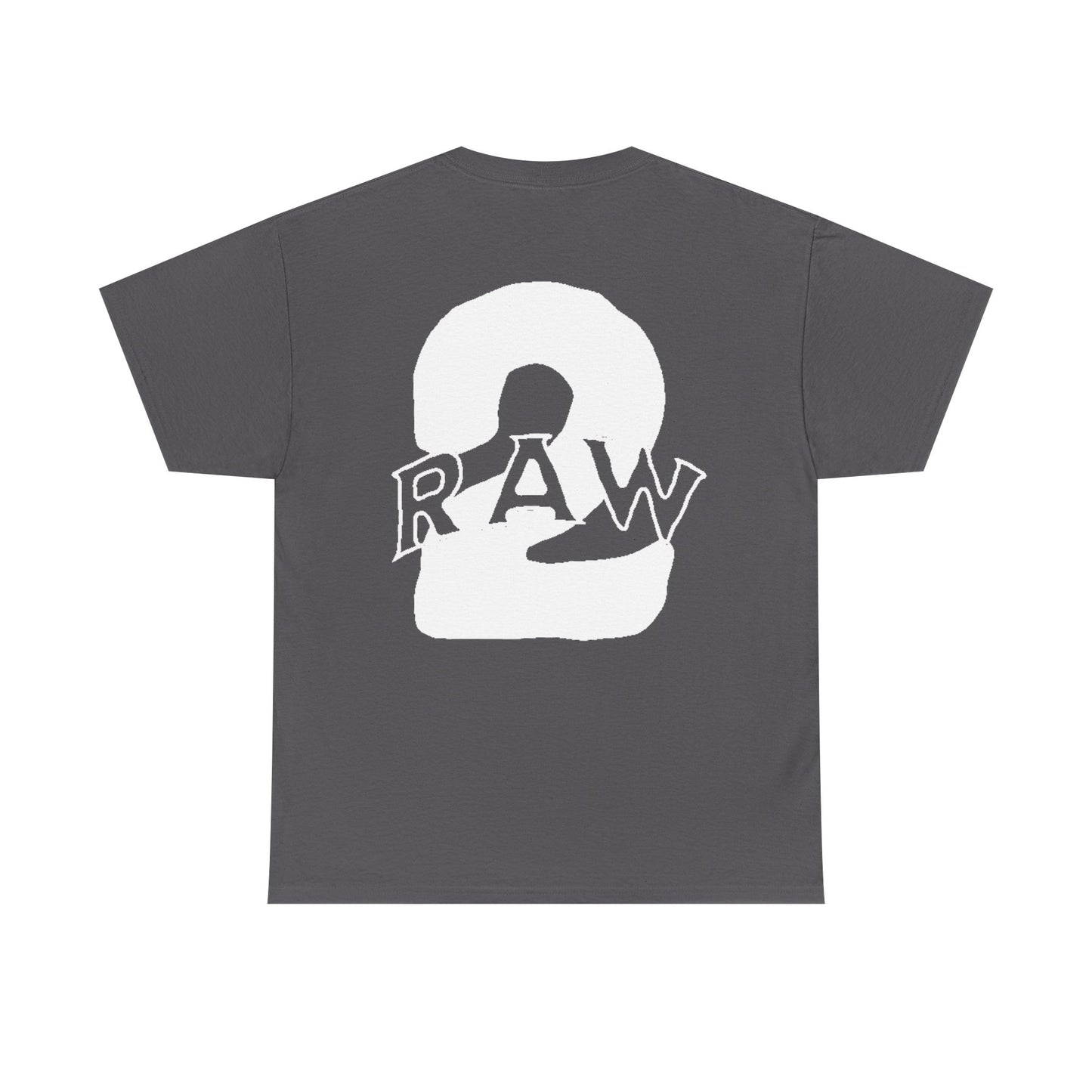 2Raw White Heavy Cotton T-Shirt
