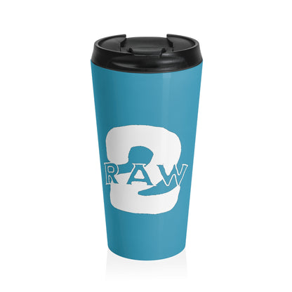 2Raw Stainless Steel Travel Mug