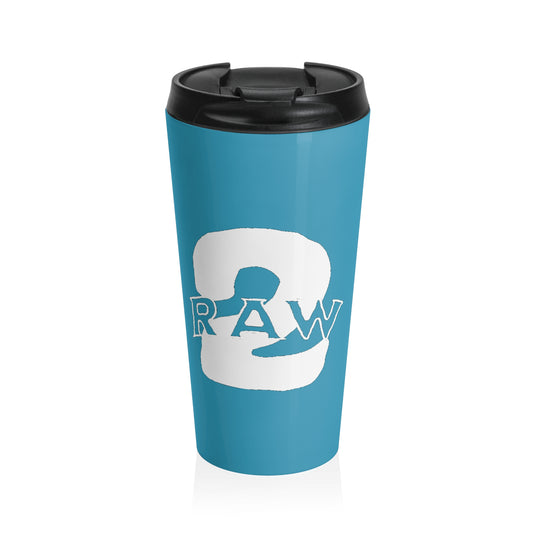 2Raw Stainless Steel Travel Mug