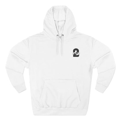 2Raw Black Logo Hoodie