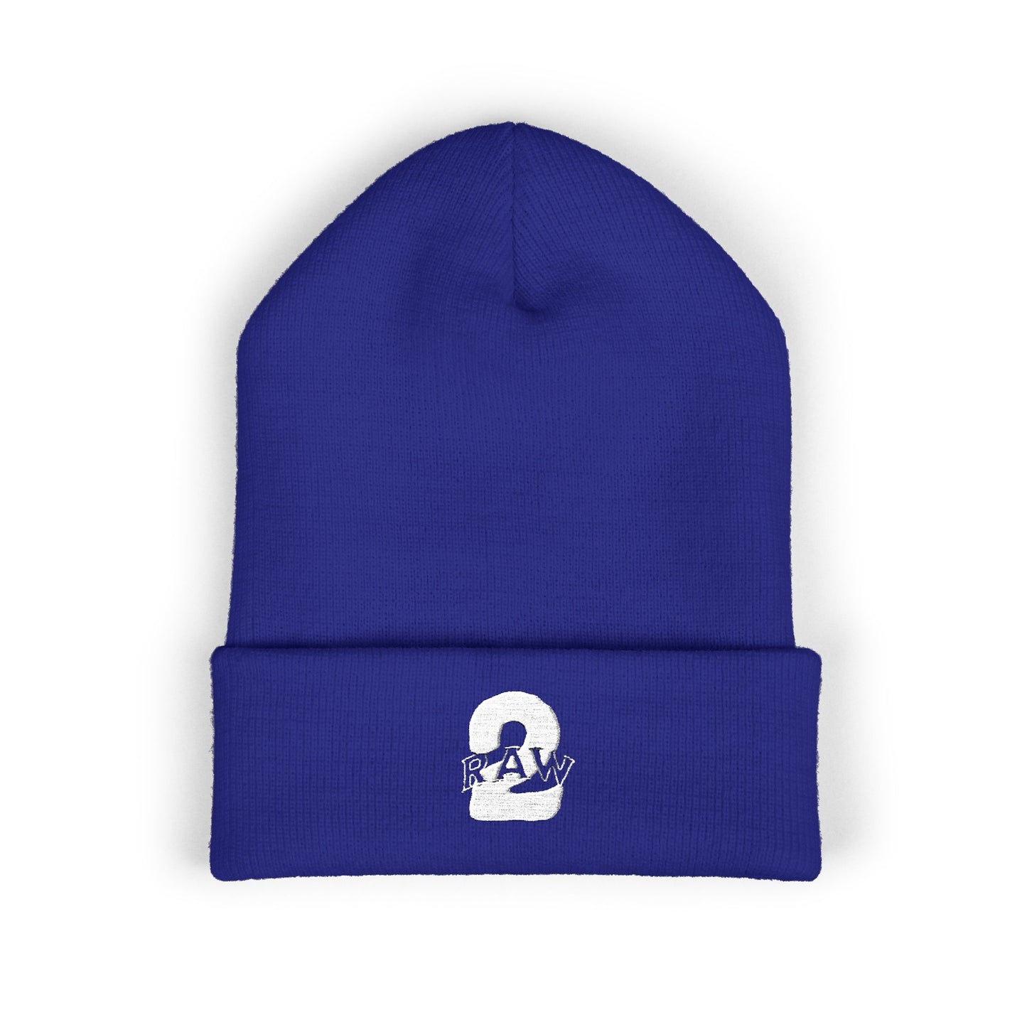 2Raw Embroidered Beanie