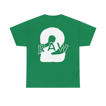 2Raw White Heavy Cotton T-Shirt